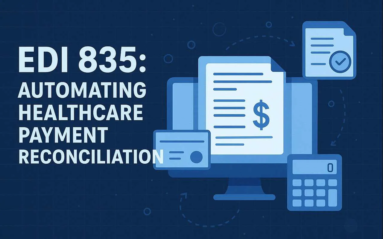 EDI 835 streamlines healthcare payment reconciliation, boosting efficiency with digital transformation.
