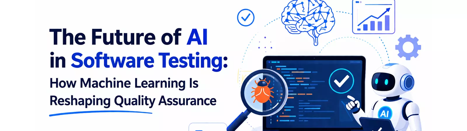 AI in software testing with machine learning improving quality assurance and automation