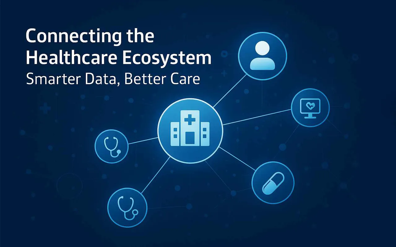 Connecting the healthcare ecosystem with smart data links for better, unified patient care.