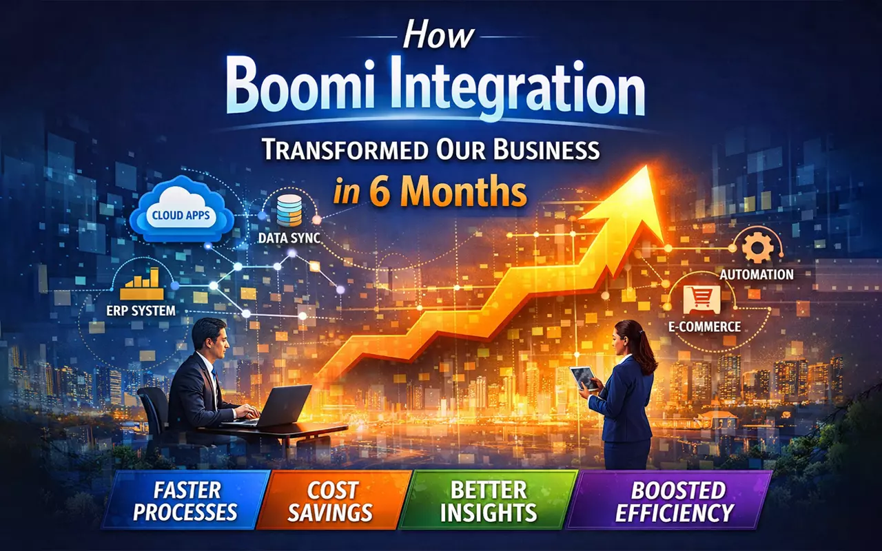 How Boomi integration transformed our business in 6 months with faster processes, automation, and improved efficiency