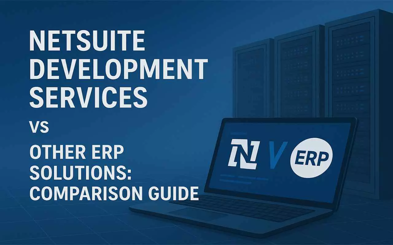 THE TRUTH ABOUT NETSUITE DEVELOPMENT: Lessons from 150+ Projects with laptop, gear, and server racks