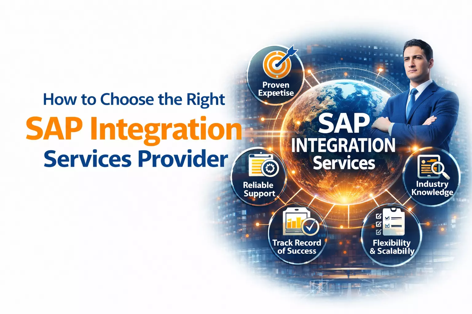 How to choose the right SAP integration services provider for business success