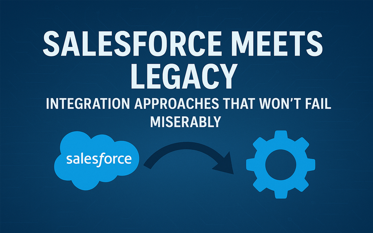 Salesforce Meets Legacy Integration Approaches That Won't Fail Miserably 